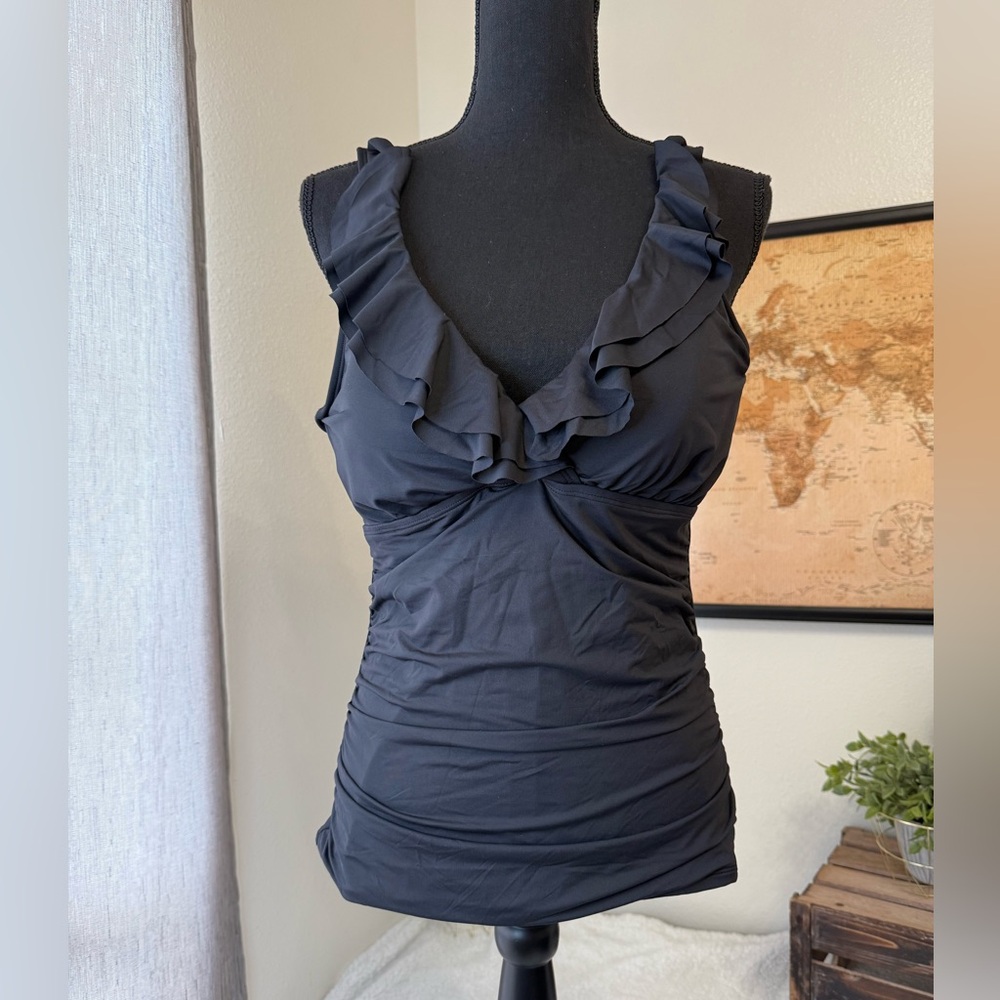 Ralph Lauren black tankini